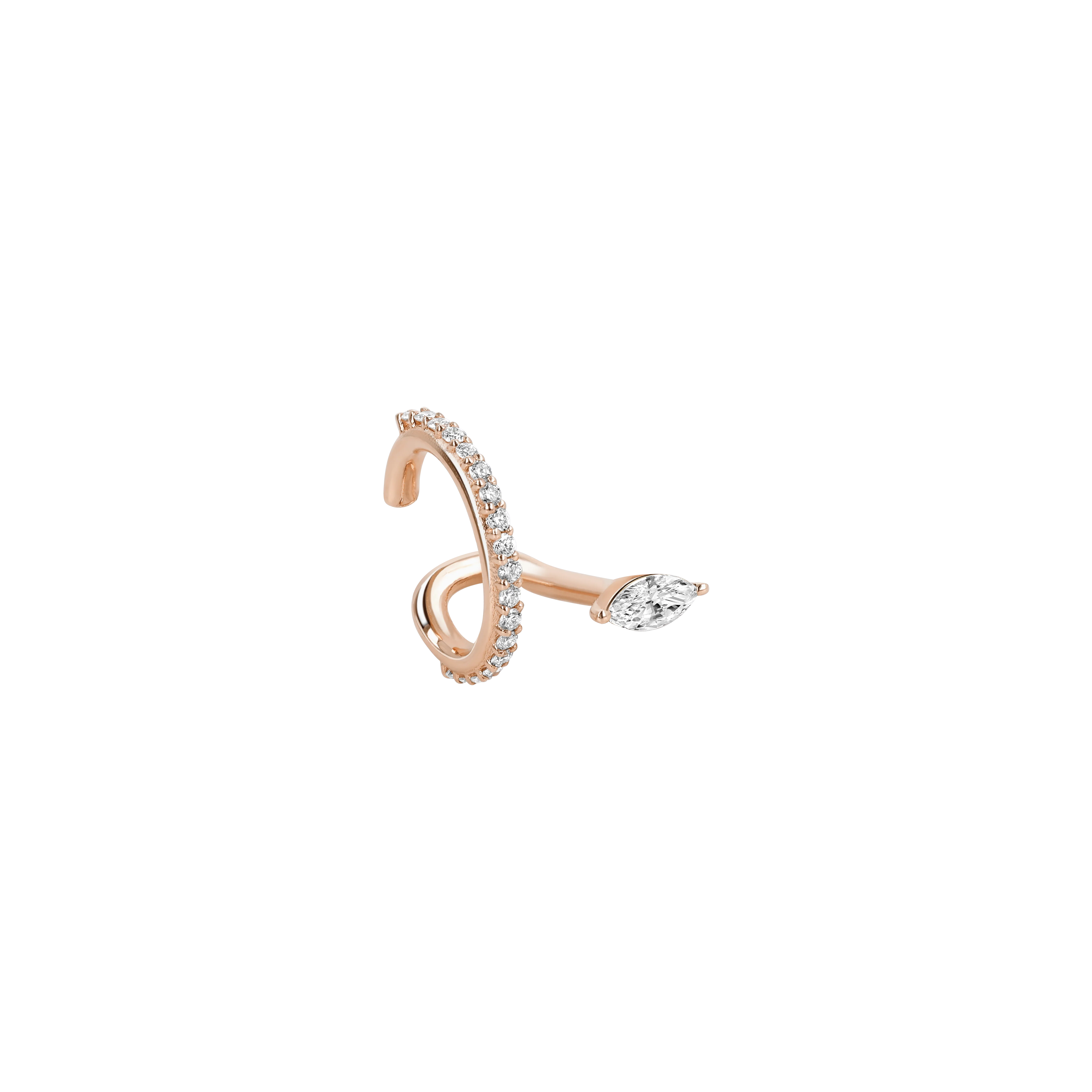 Cosmos Ear Cuff (Marquise) - Image 3